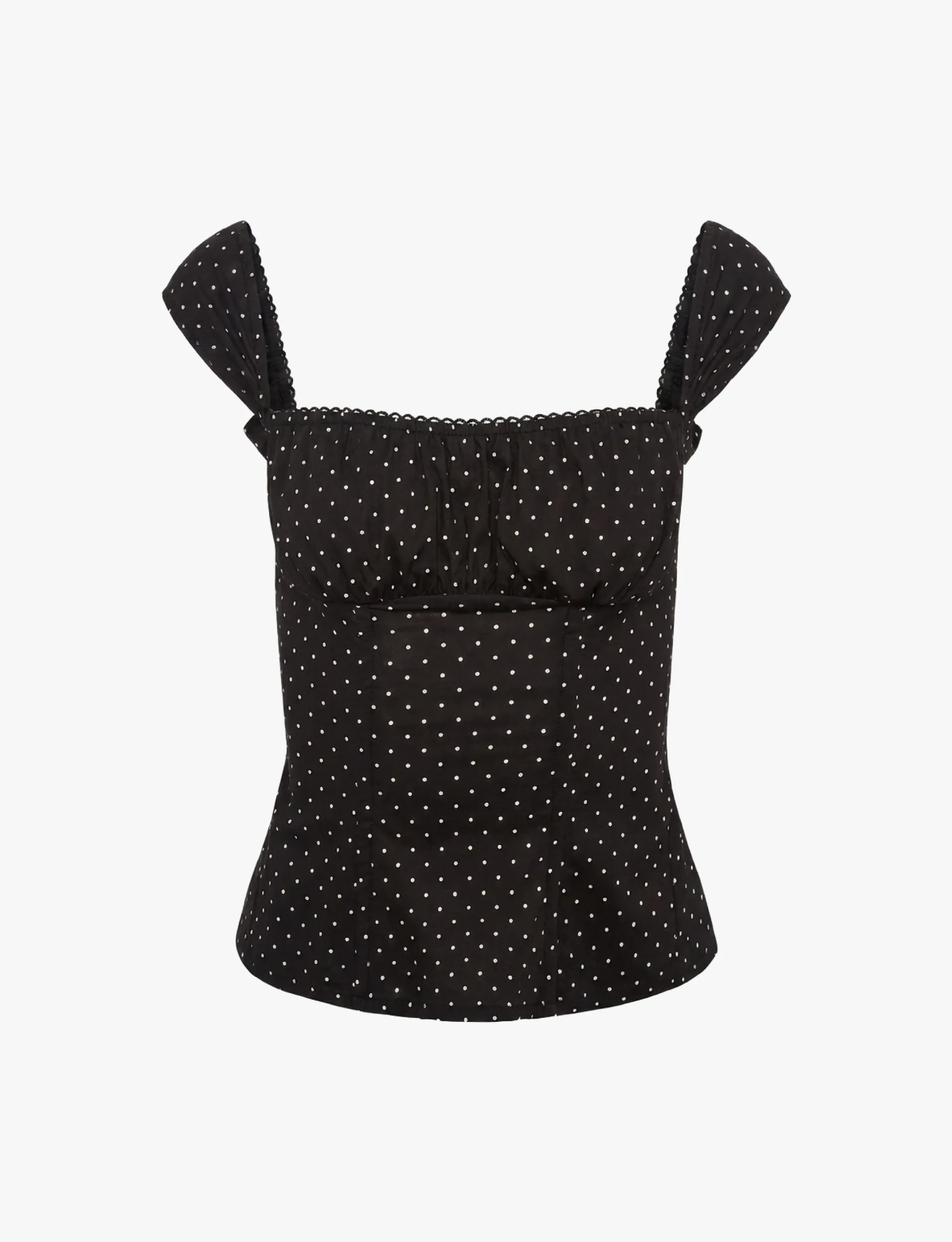 Cap Sleeve Ruched Cup Corset sold by WeWoreWhat product image thumbnail 4