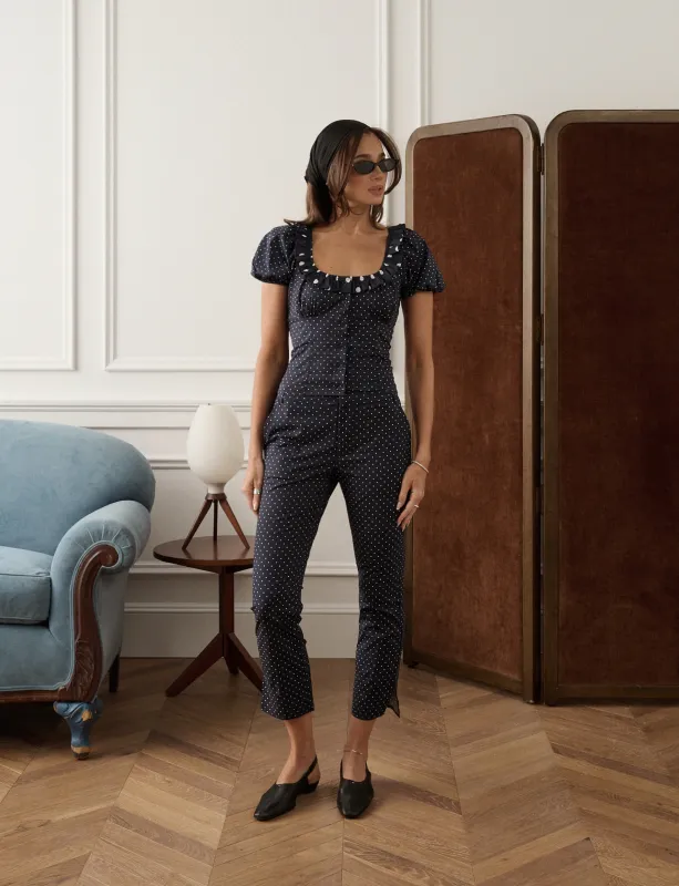 Button Front Pant made by WeWoreWhat
