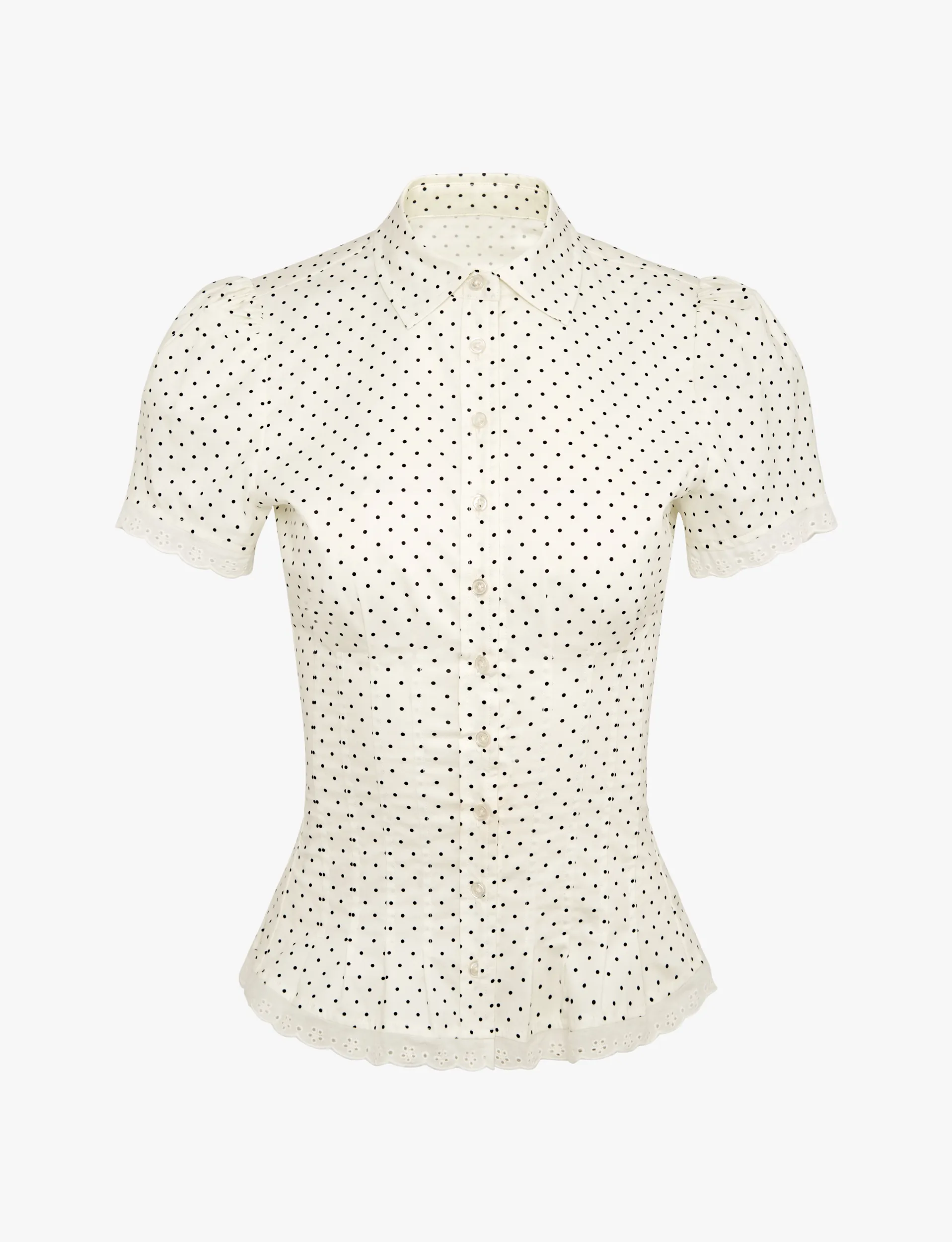 Cinched Button Up Top sold by WeWoreWhat product image thumbnail 4