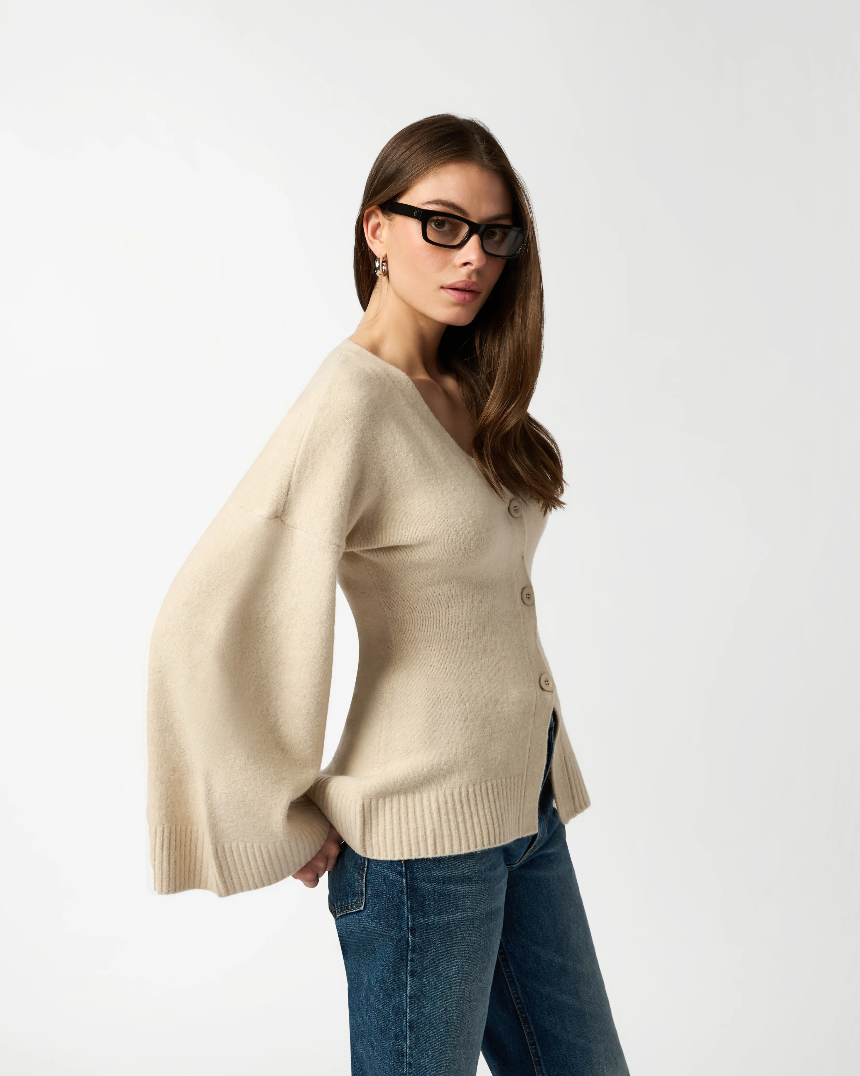 Cinched Waist Cardigan sold by WeWoreWhat product image thumbnail 5