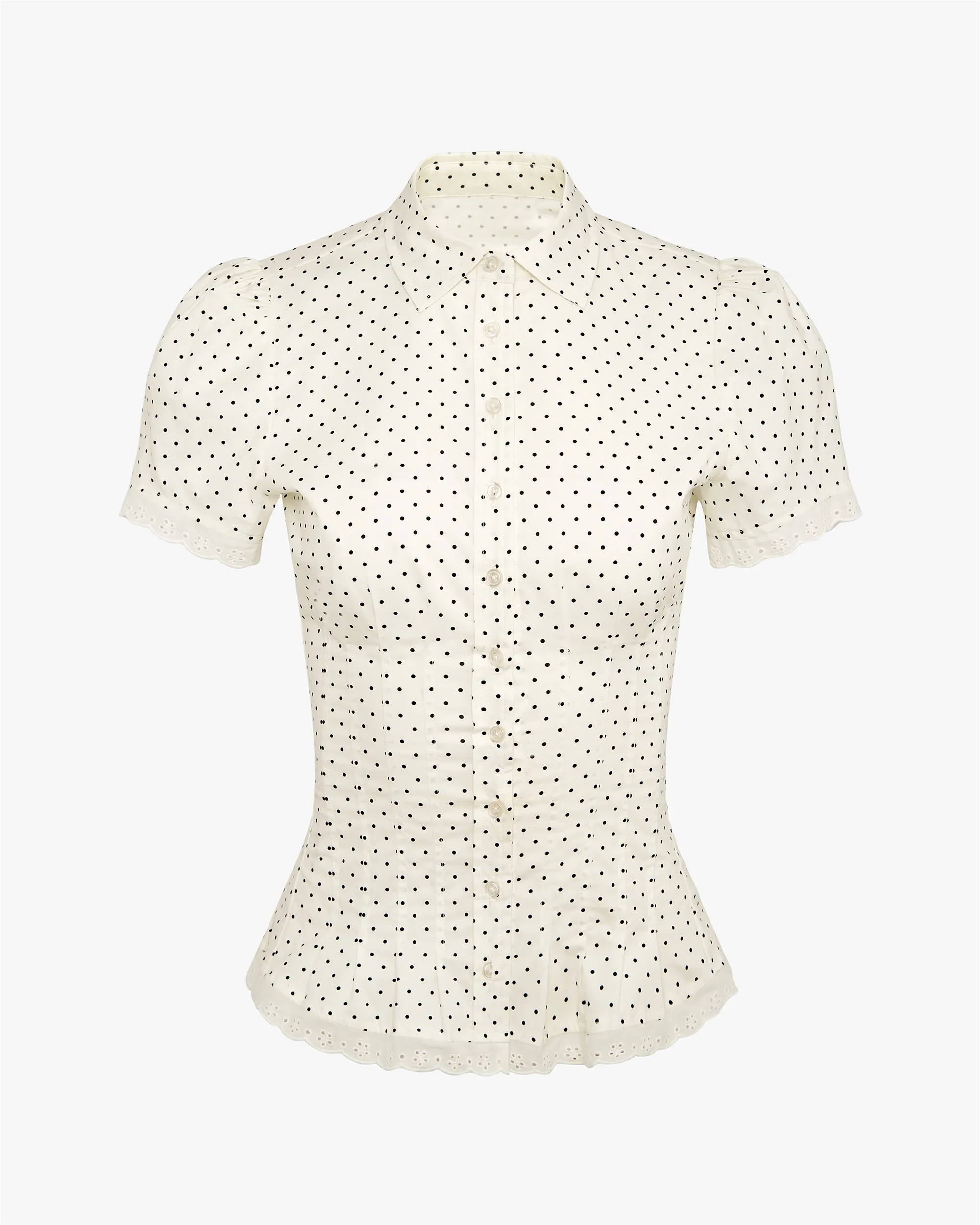 Cinched Button Up Top sold by WeWoreWhat product image thumbnail 4