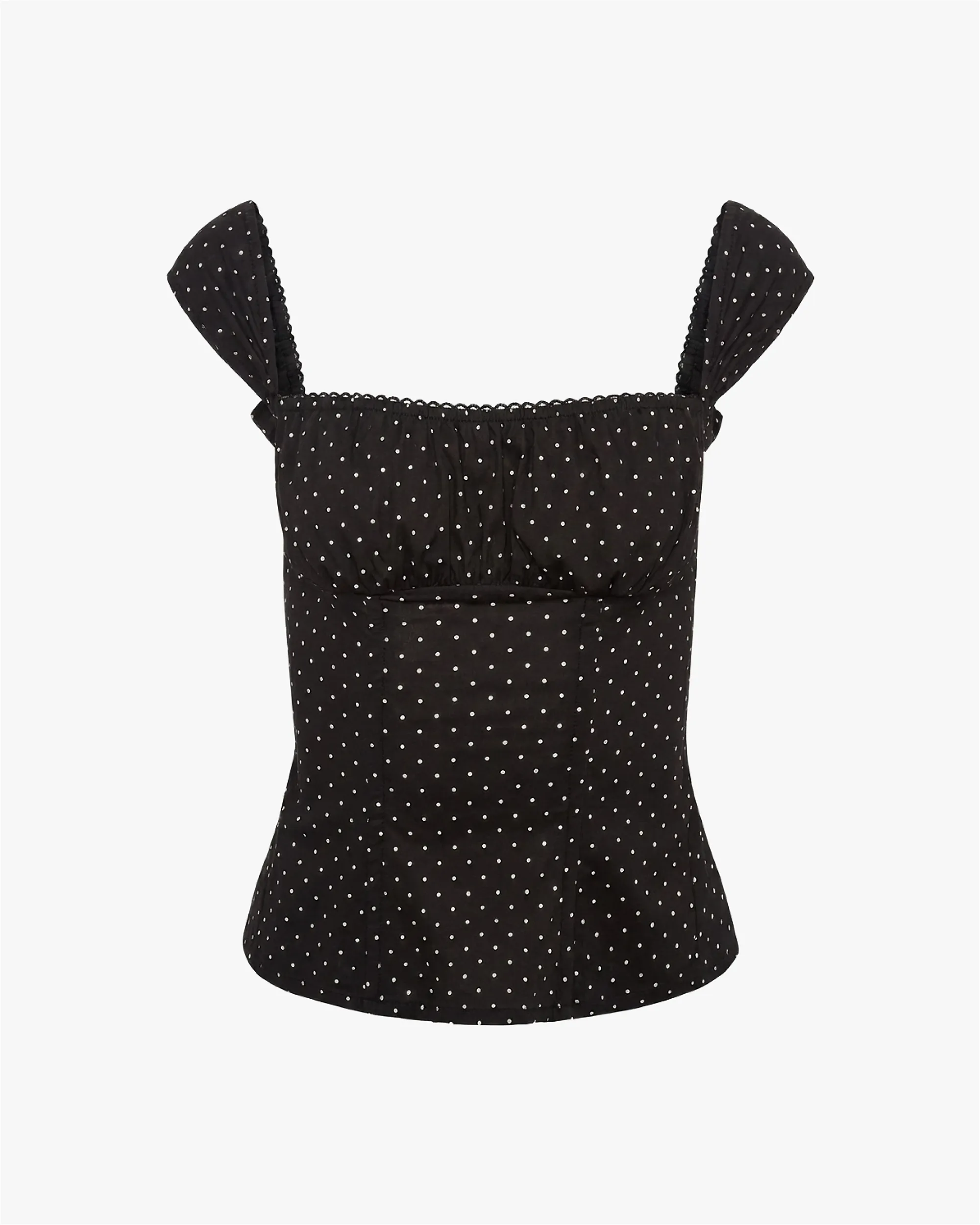Cap Sleeve Ruched Cup Corset sold by WeWoreWhat product image thumbnail 4