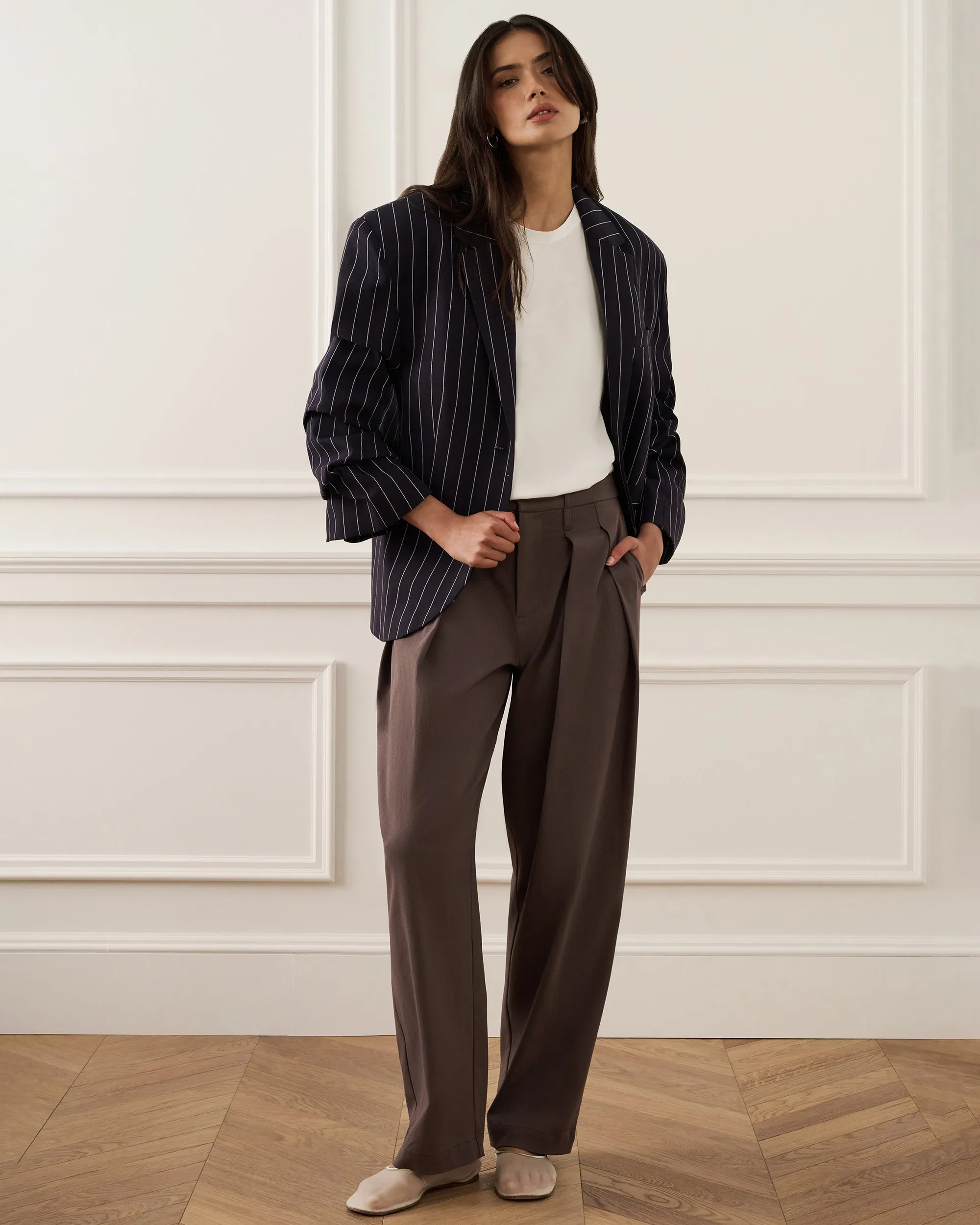 Cinched Sleeve Boxy Blazer sold by WeWoreWhat product image thumbnail 5