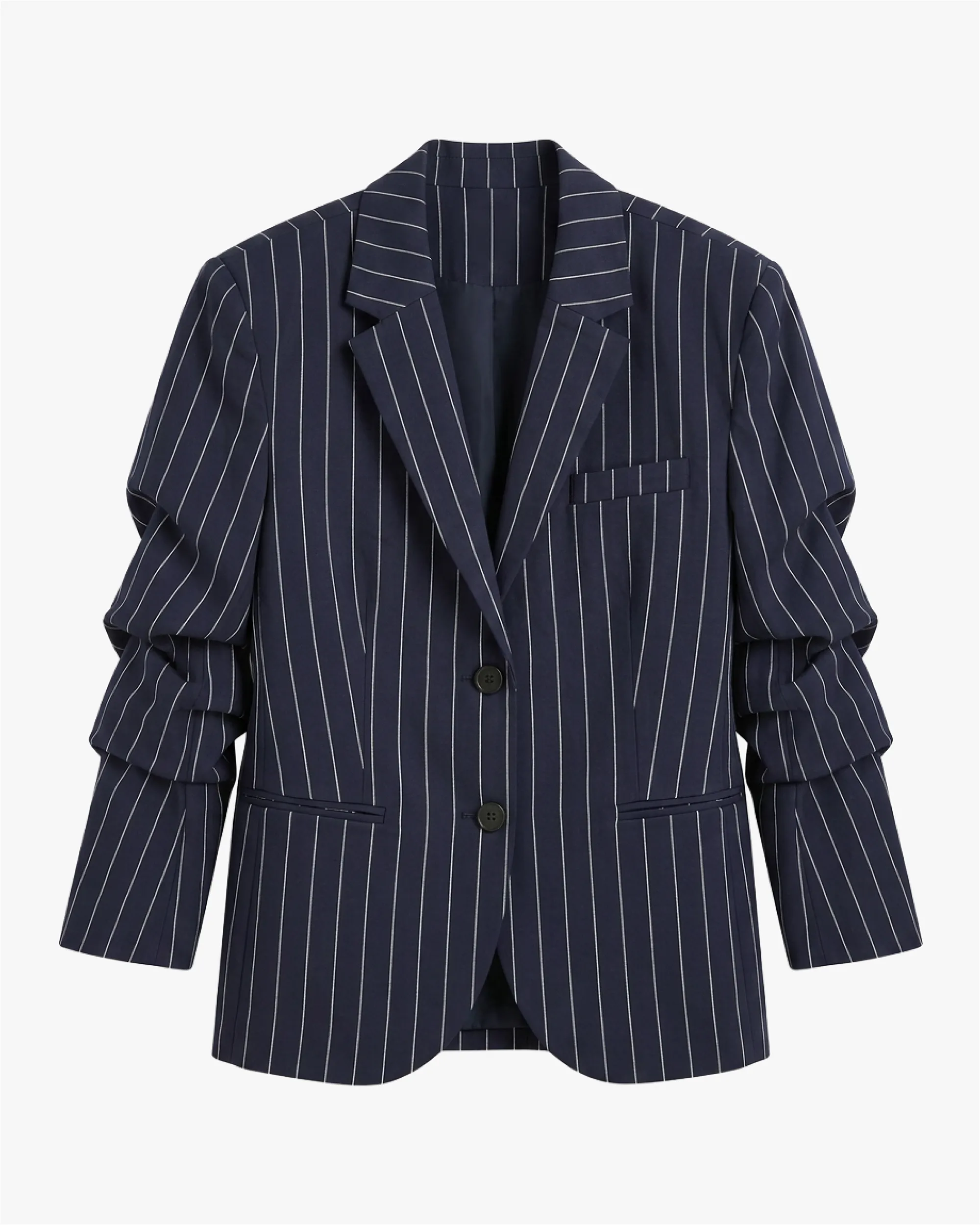 Cinched Sleeve Boxy Blazer sold by WeWoreWhat product image thumbnail 4