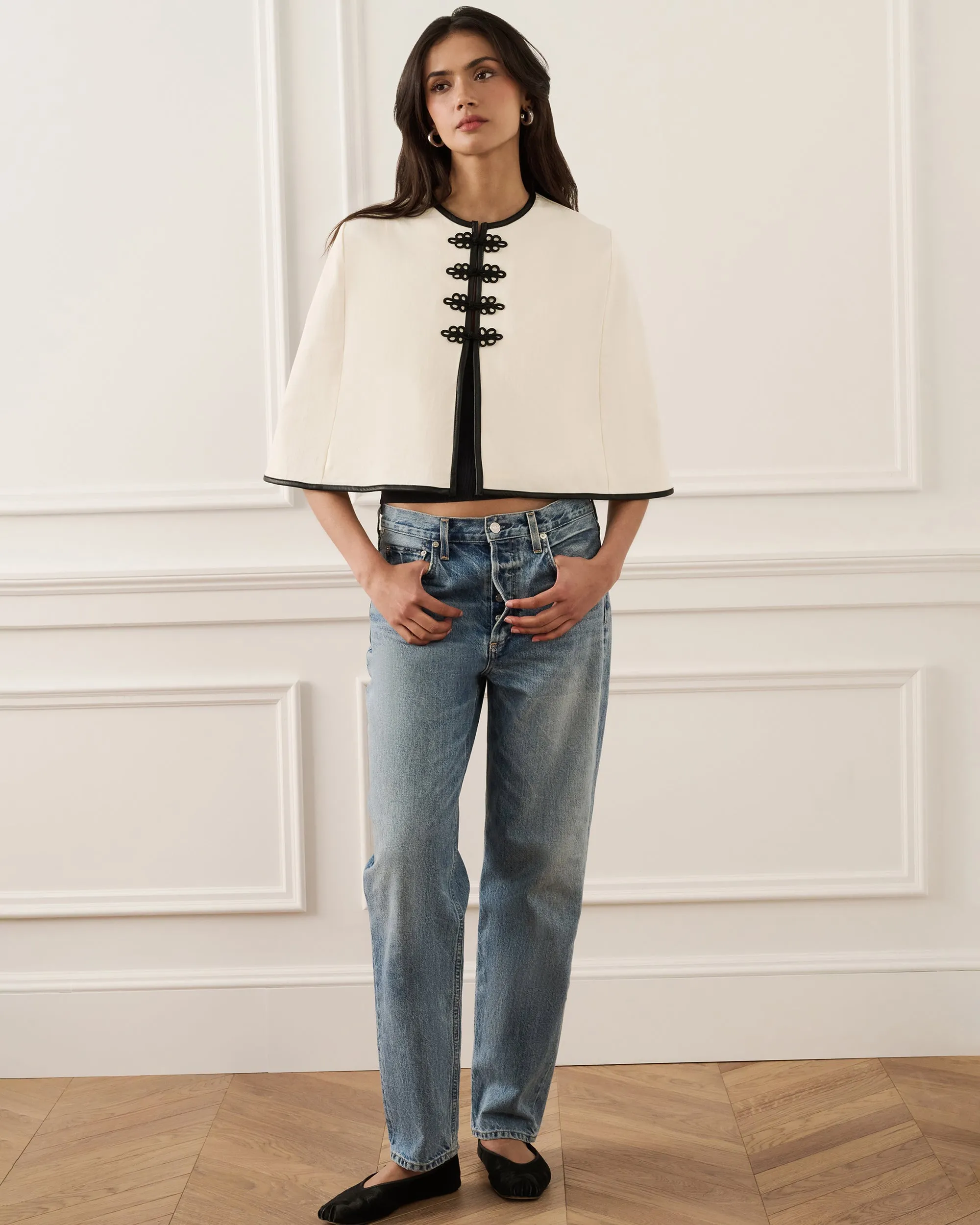 Contrast Cape sold by WeWoreWhat product image thumbnail 4