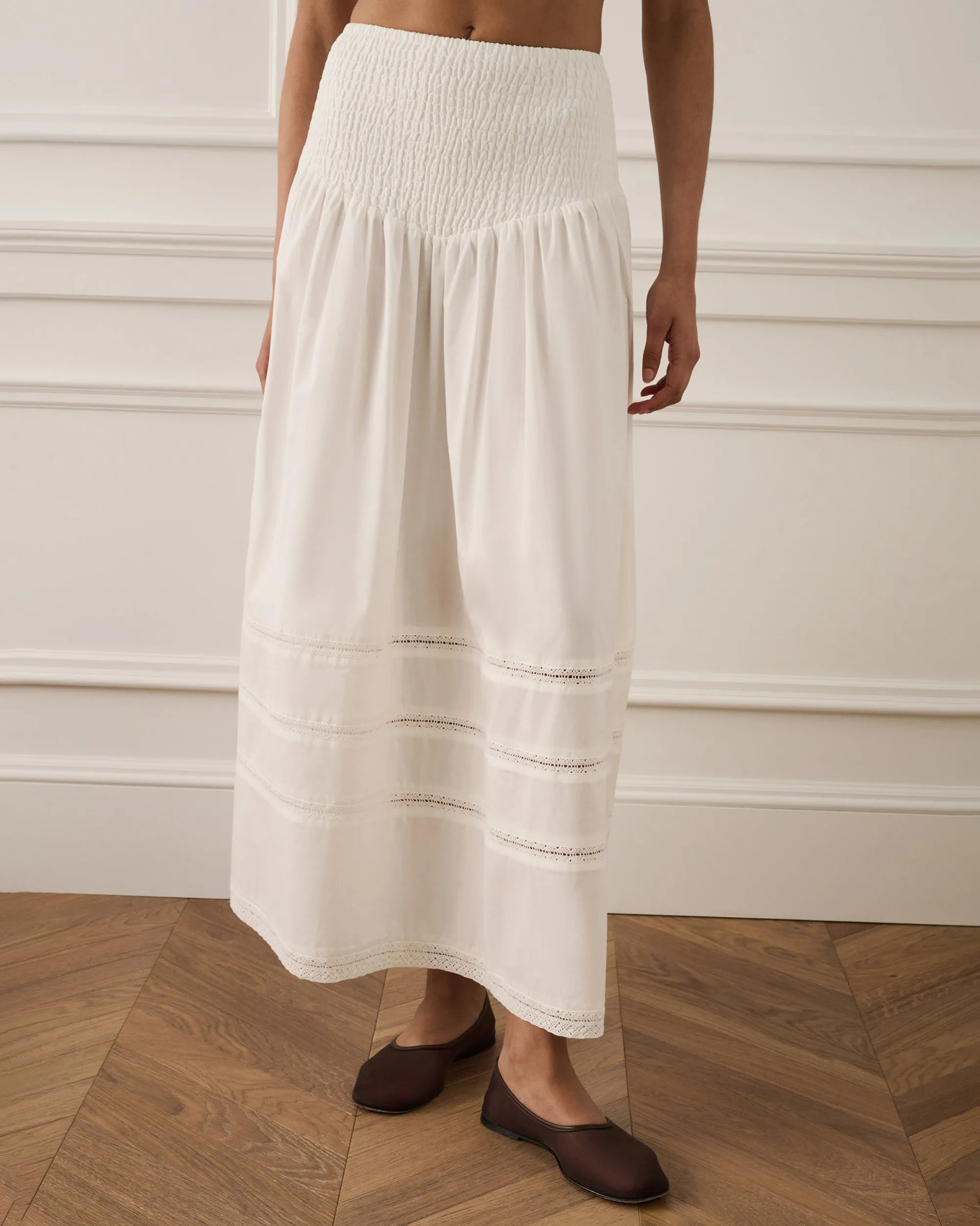 Smocked Maxi Skirt sold by WeWoreWhat product image thumbnail 2