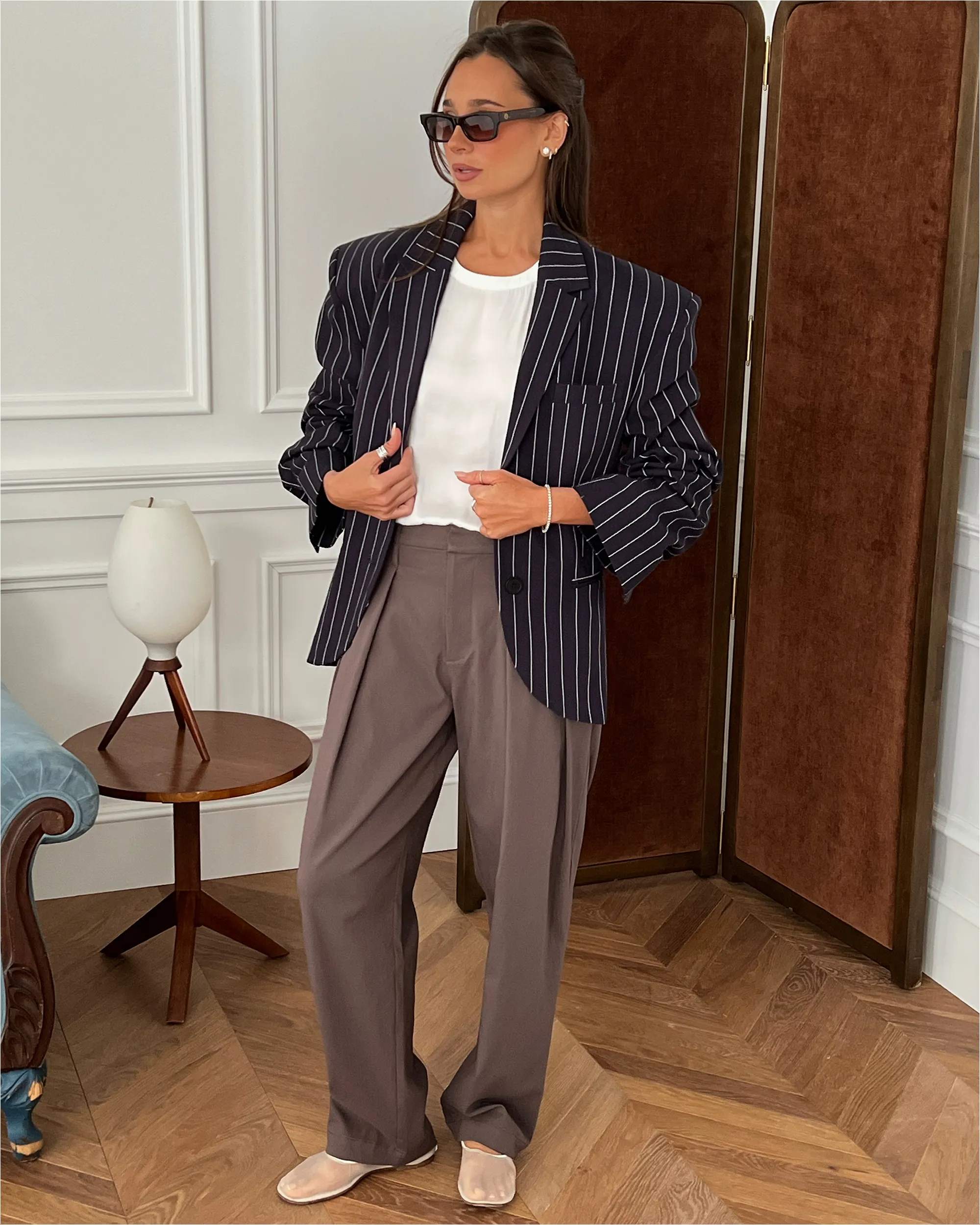 Double Belt Trouser sold by WeWoreWhat product image thumbnail 3