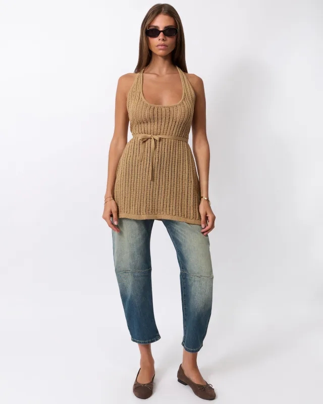 Crochet Halter Tunic made by WeWoreWhat