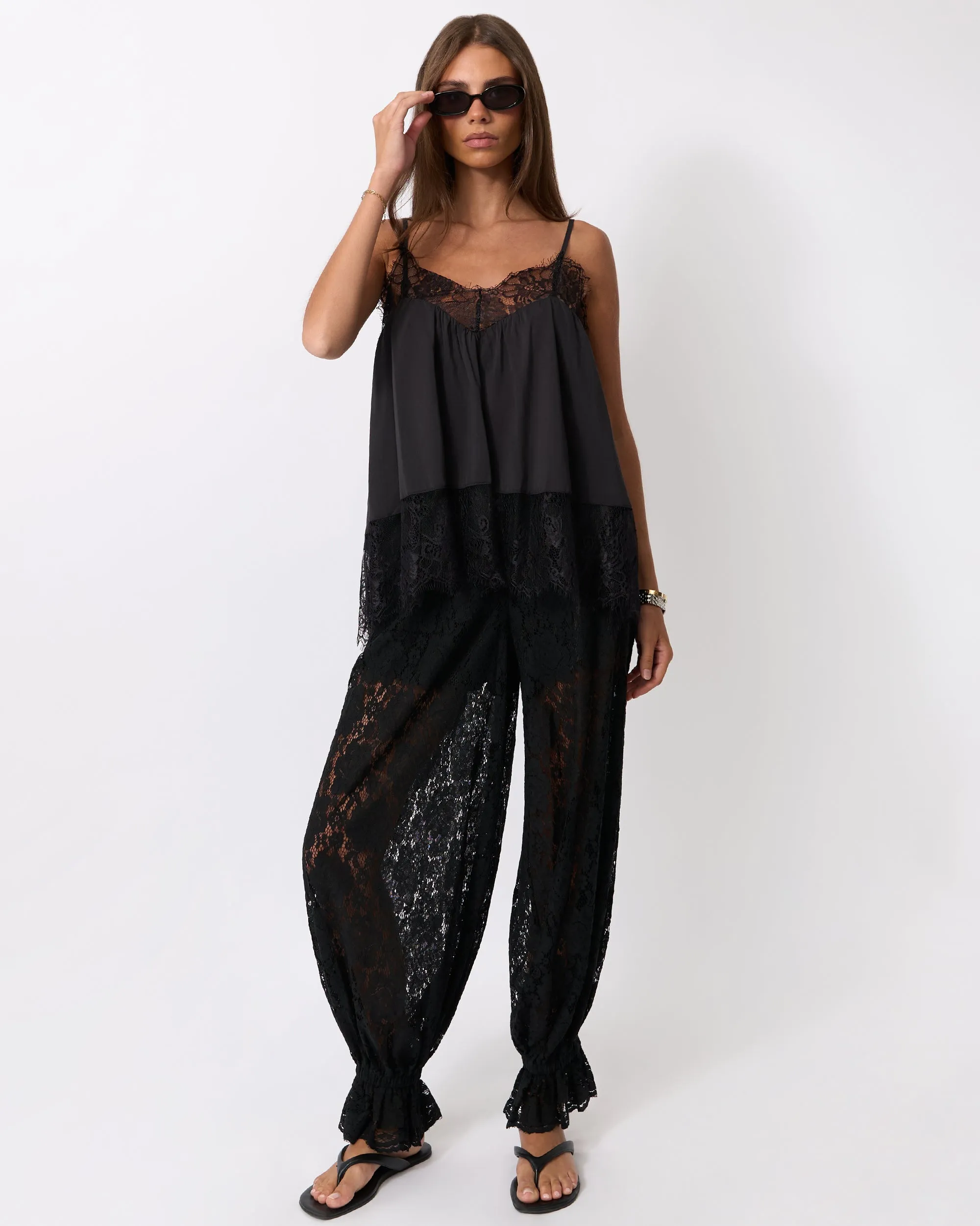 Lace Trim Cami sold by WeWoreWhat product image thumbnail 4