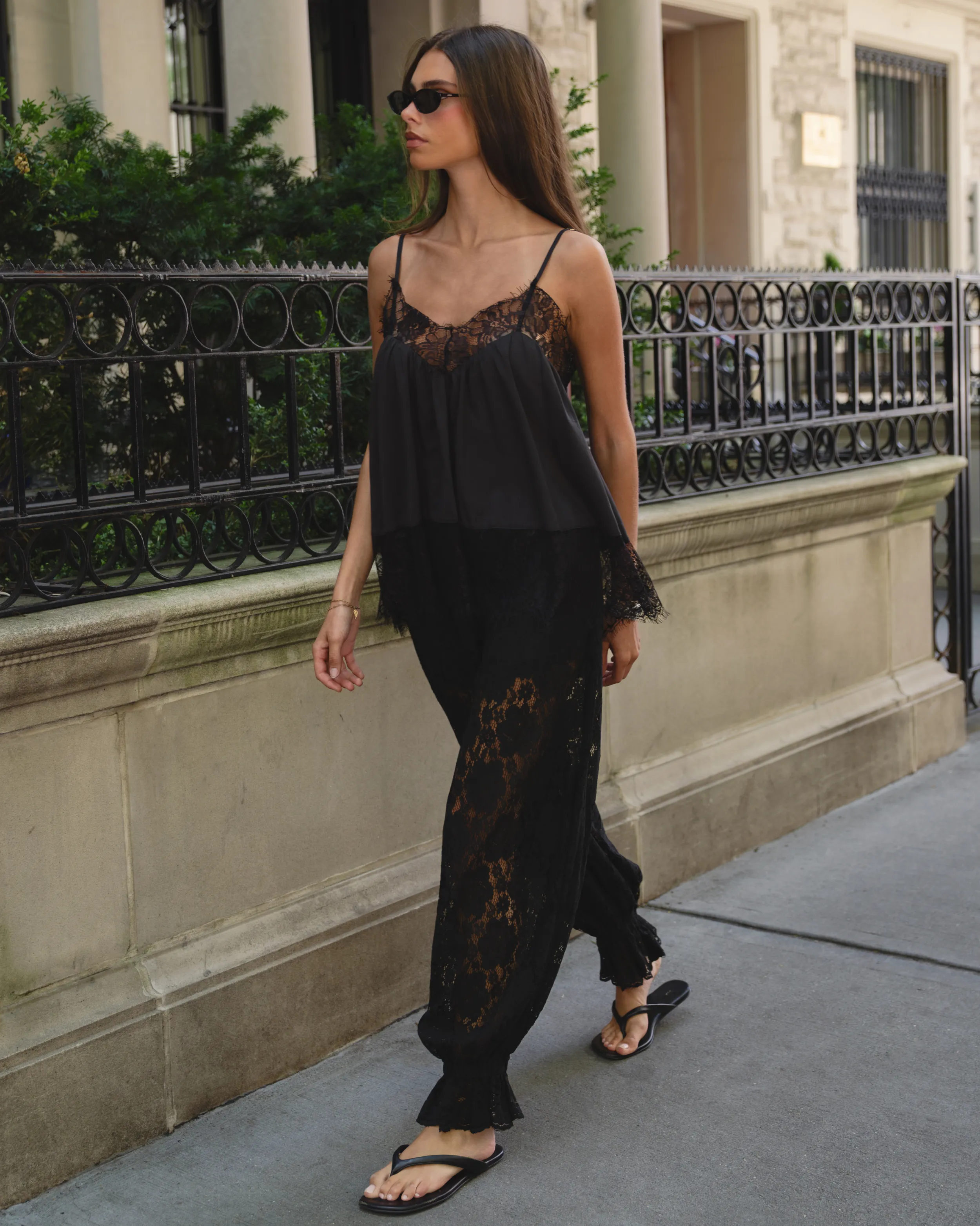Lace Trim Cami sold by WeWoreWhat product image thumbnail 3