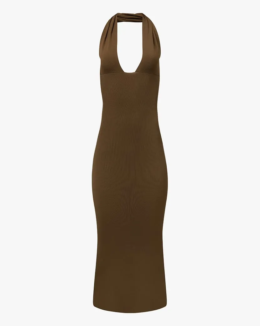 Knit Halter Maxi Dress sold by WeWoreWhat product image thumbnail 2