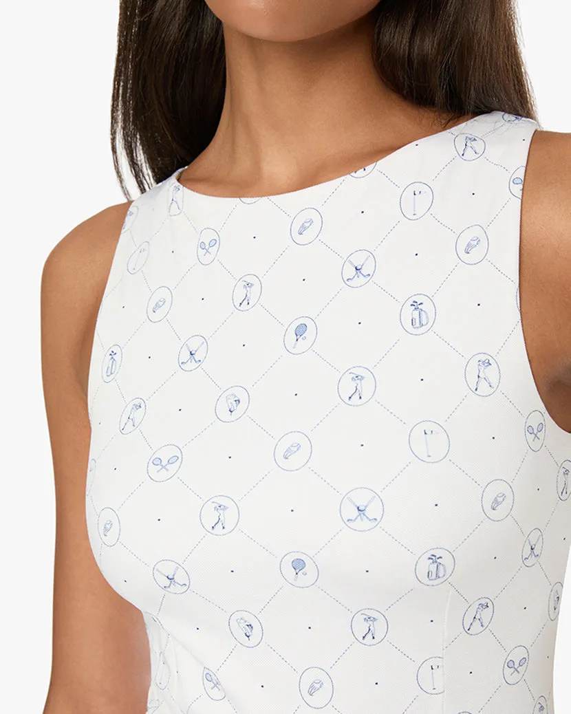 Boatneck Tennis Dress sold by WeWoreWhat product image thumbnail 5