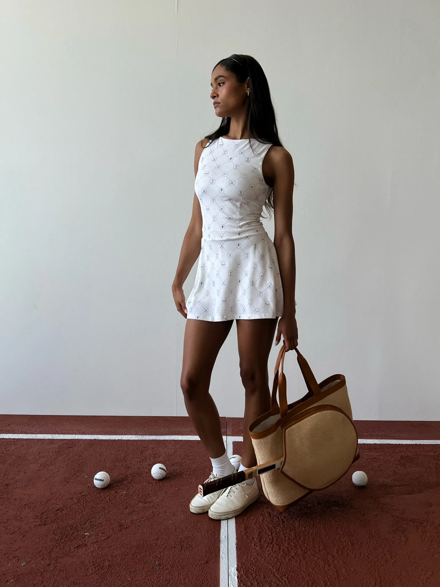 Boatneck Tennis Dress sold by WeWoreWhat product image thumbnail 3