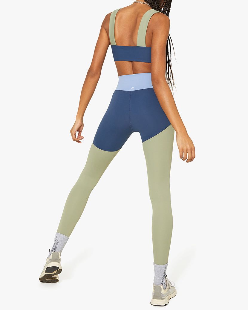 Color Block Splice Leggings sold by WeWoreWhat product image thumbnail 6