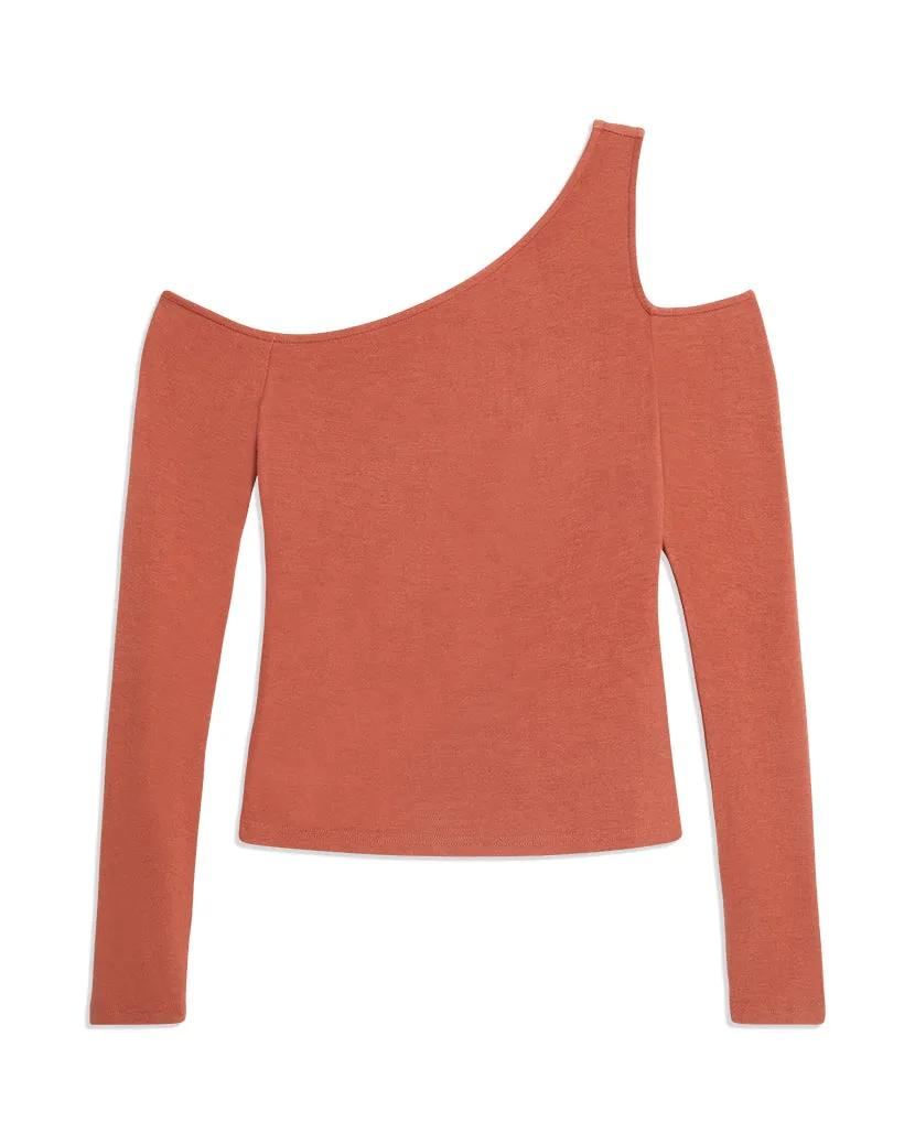 Cold Shoulder Rib Top sold by WeWoreWhat product image thumbnail 4