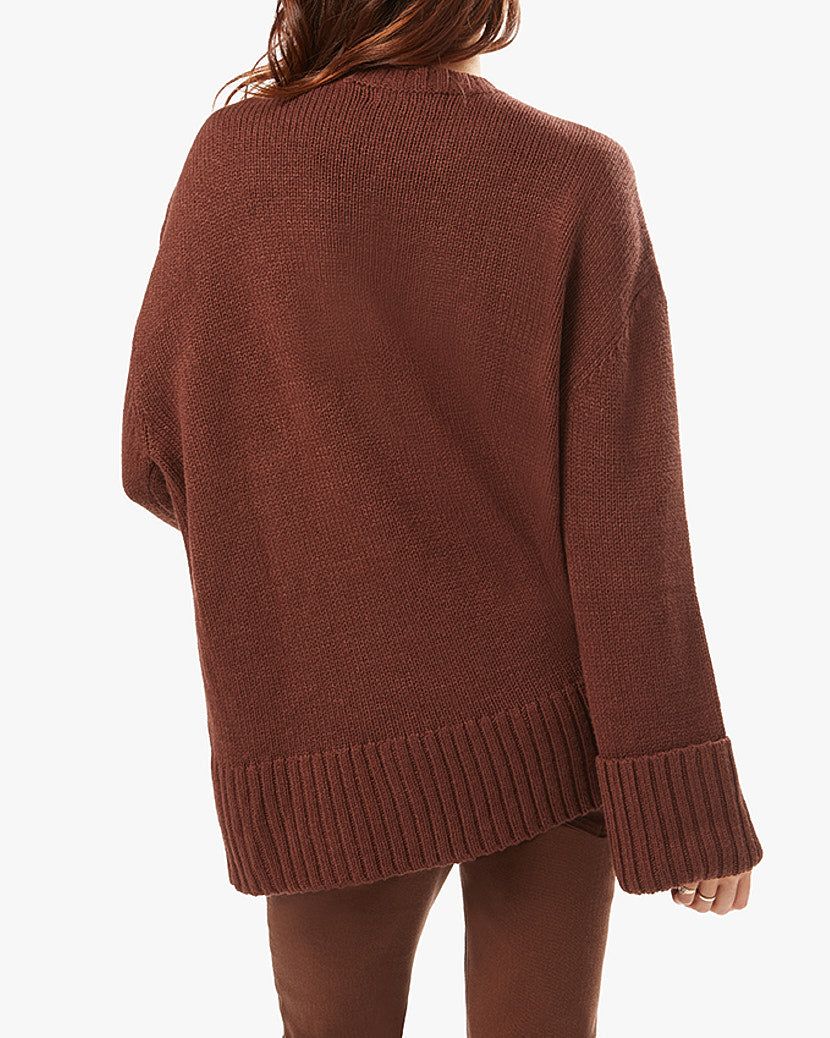 Oversized Crew Neck Sweater sold by WeWoreWhat product image thumbnail 7