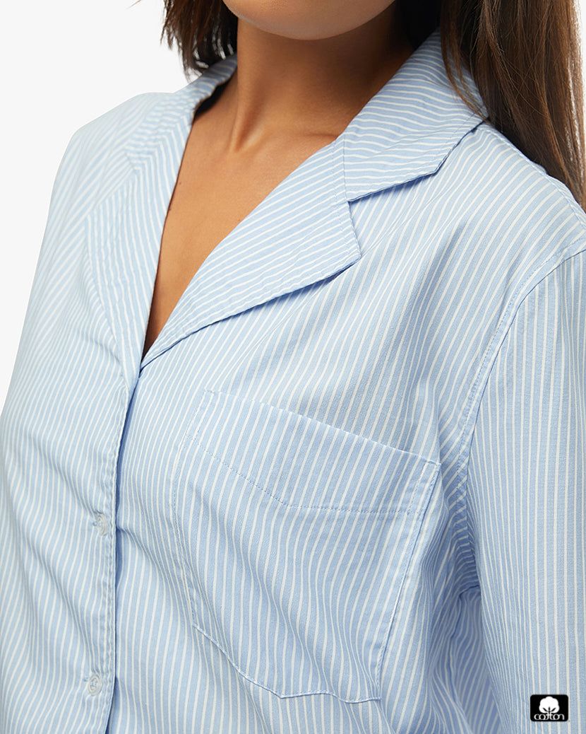 Long Sleeve Pajama Top sold by WeWoreWhat product image thumbnail 4