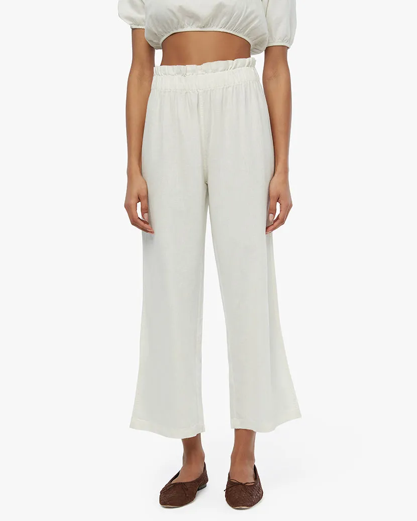 Paperbag Linen Pant sold by WeWoreWhat