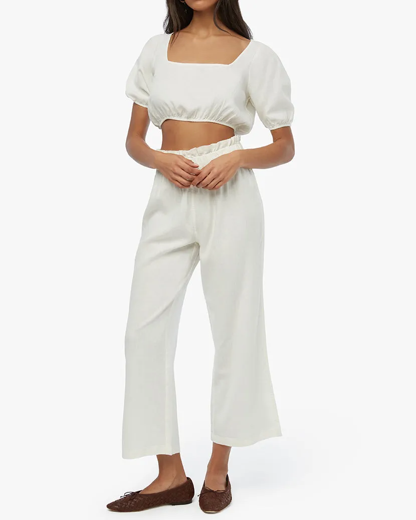 Paperbag Linen Pant sold by WeWoreWhat product image thumbnail 3