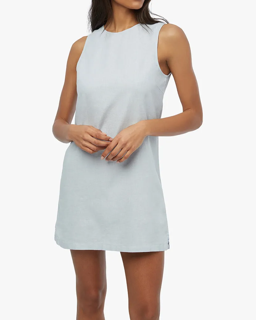 Linen Slit Shift Dress sold by WeWoreWhat