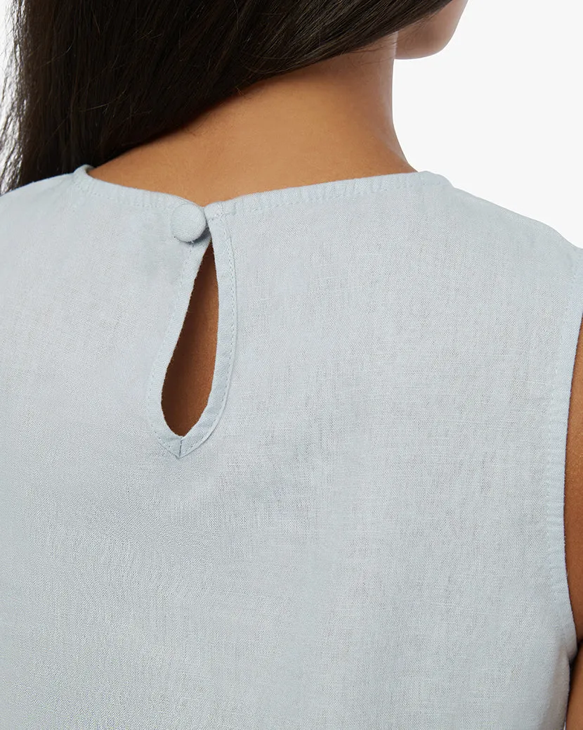 Linen Slit Shift Dress sold by WeWoreWhat product image thumbnail 5