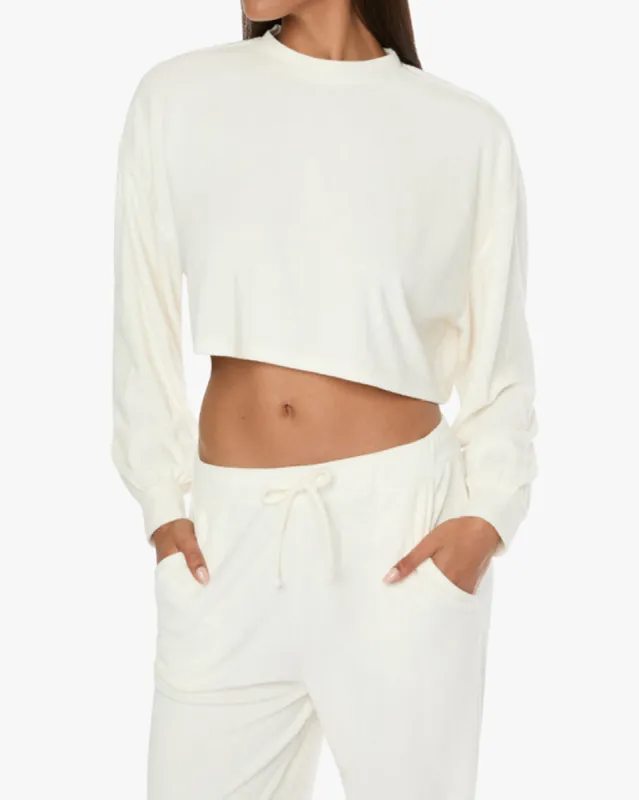 Cropped Sweatshirt sold by WeWoreWhat