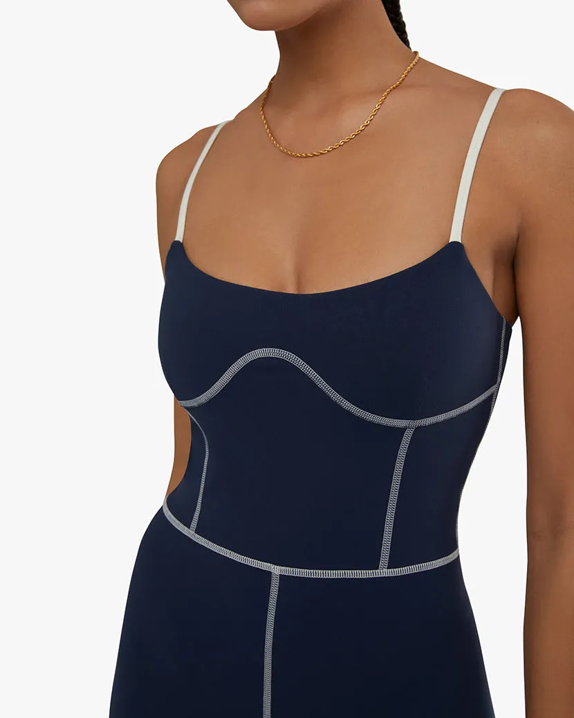 Silhouette Ankle Flare Jumpsuit sold by WeWoreWhat product image thumbnail 4