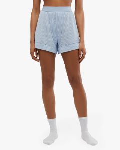 Pinstripe Jersey Boxer Short sold by WeWoreWhat