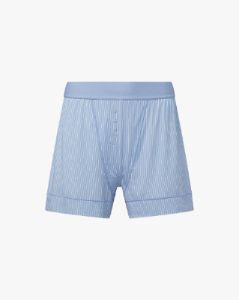 Pinstripe Jersey Boxer Short sold by WeWoreWhat