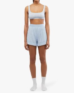 Pinstripe Jersey Boxer Short sold by WeWoreWhat