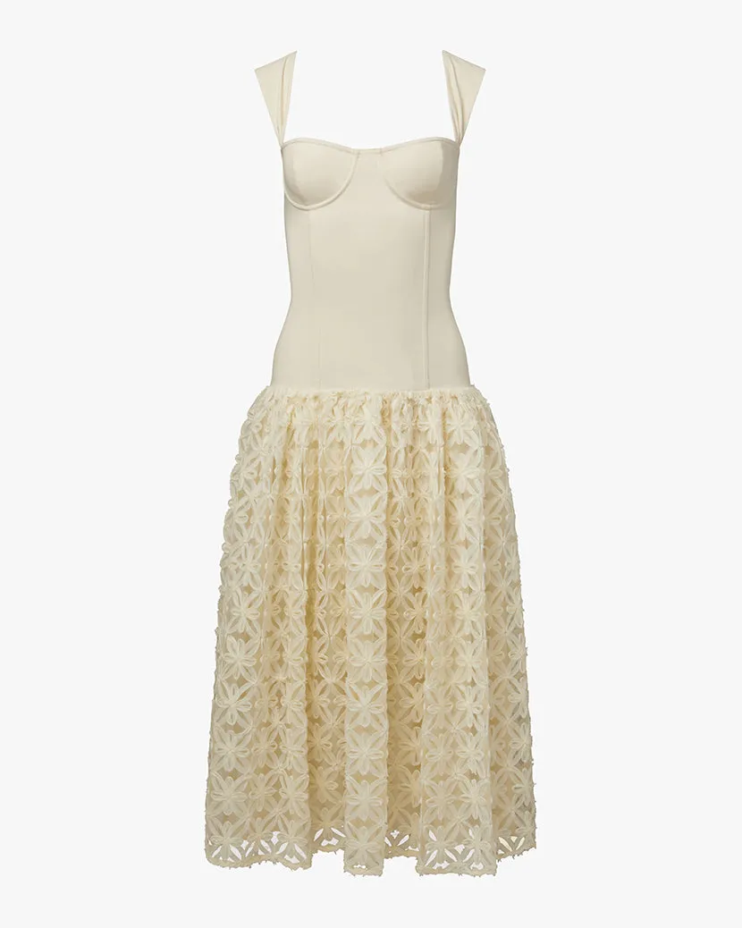 Corset Lace Skirt Midi Dress sold by WeWoreWhat product image thumbnail 2