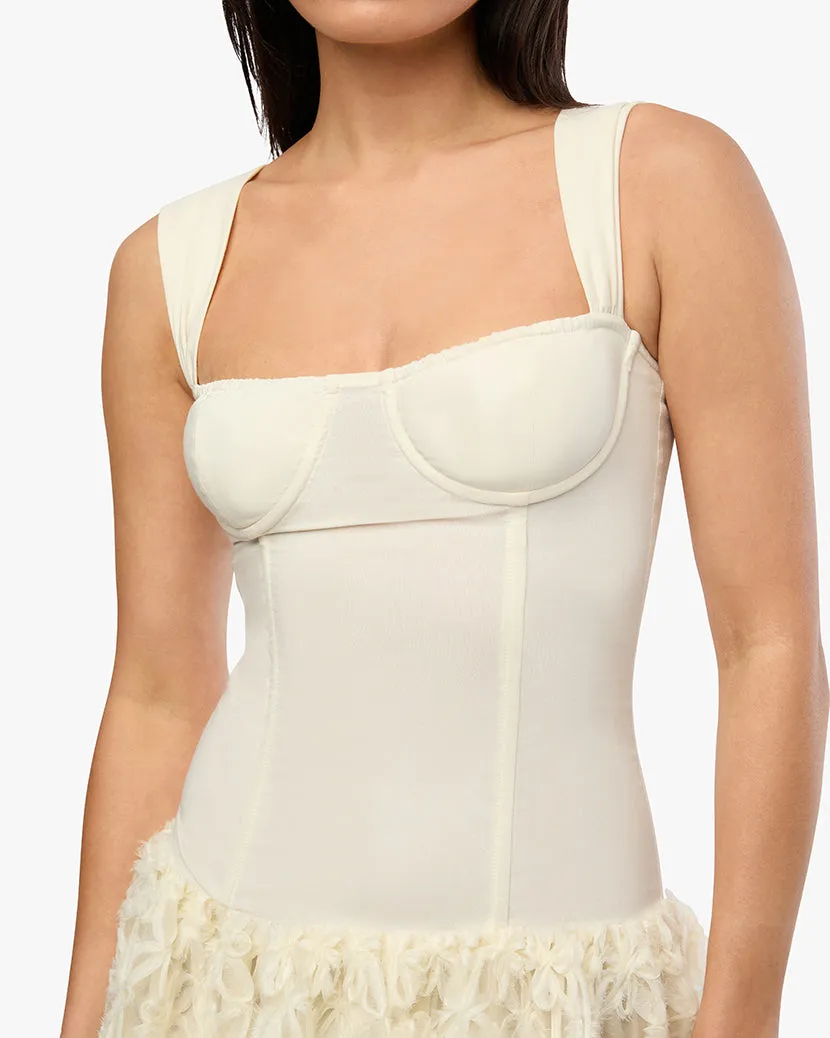 Corset Lace Skirt Midi Dress sold by WeWoreWhat product image thumbnail 3