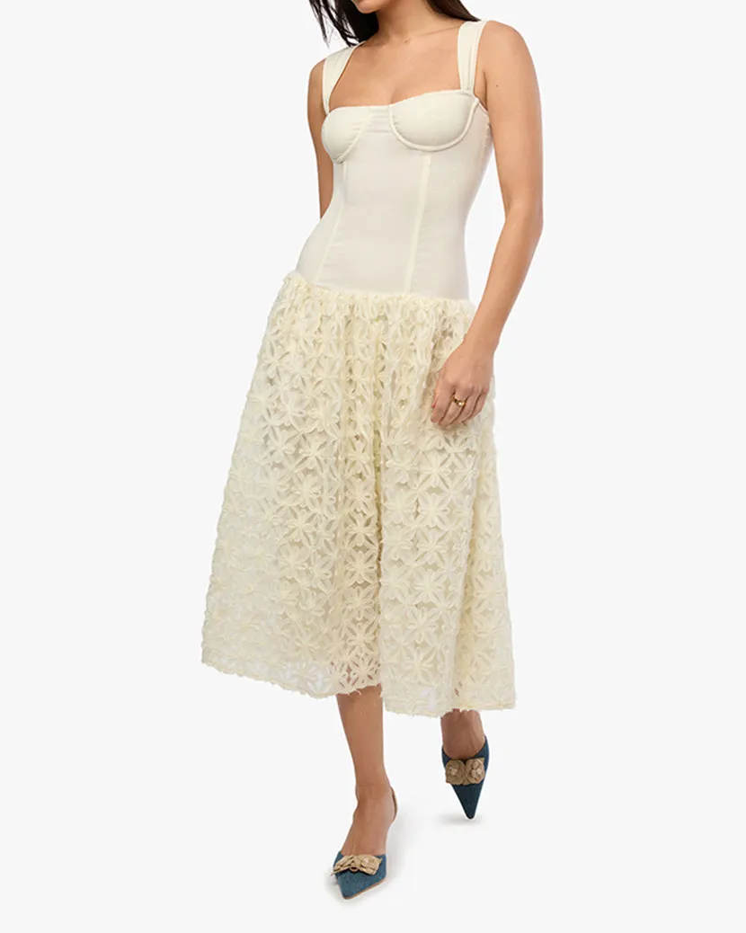 Corset Lace Skirt Midi Dress sold by WeWoreWhat
