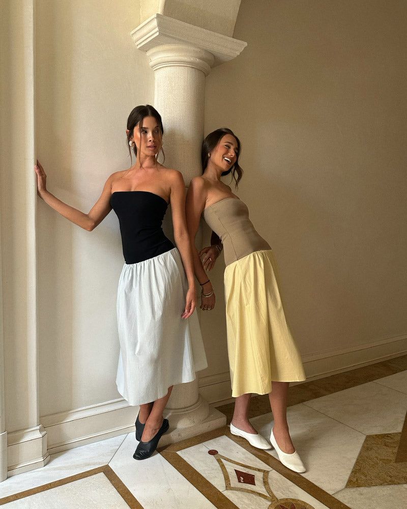 Ribbed Cotton Midi Dress sold by WeWoreWhat product image thumbnail 3