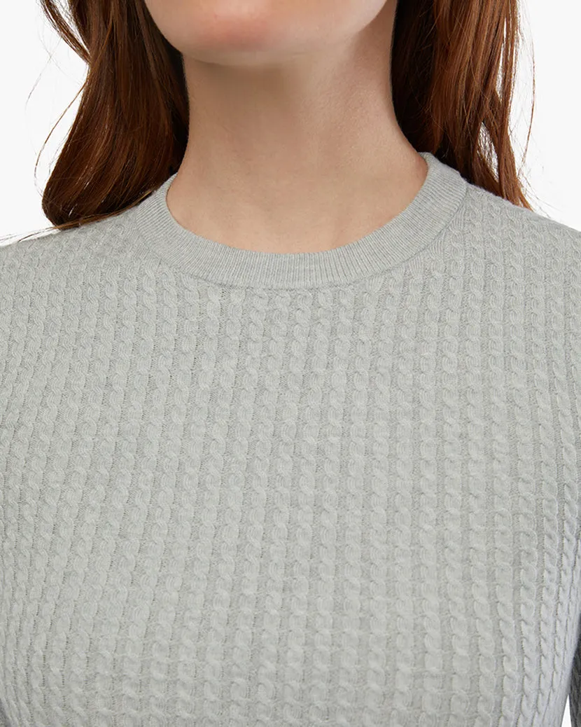 Cable Knit Long Sleeve sold by WeWoreWhat product image thumbnail 5