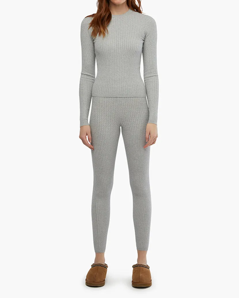 Cable Knit Long Sleeve sold by WeWoreWhat product image thumbnail 4