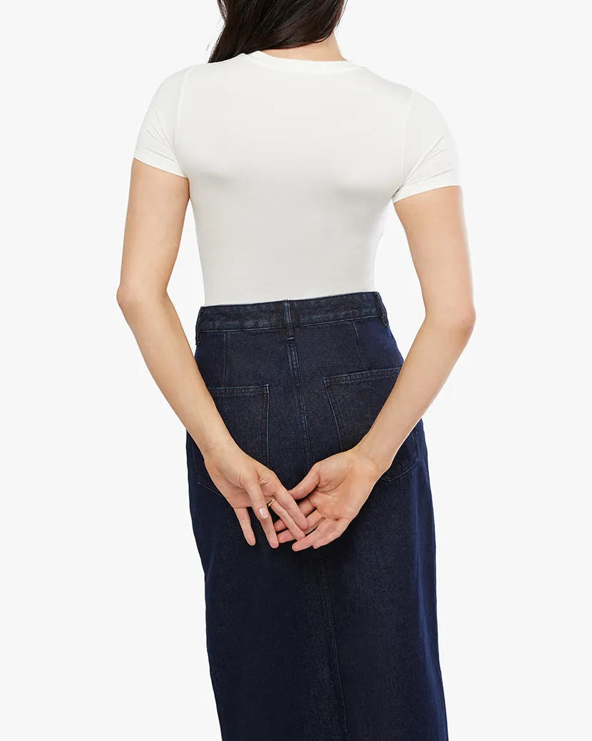 Fitted Crew Neck Top sold by WeWoreWhat product image thumbnail 4