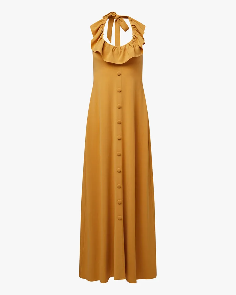 Ruffle Halter Midi Dress sold by WeWoreWhat product image thumbnail 2