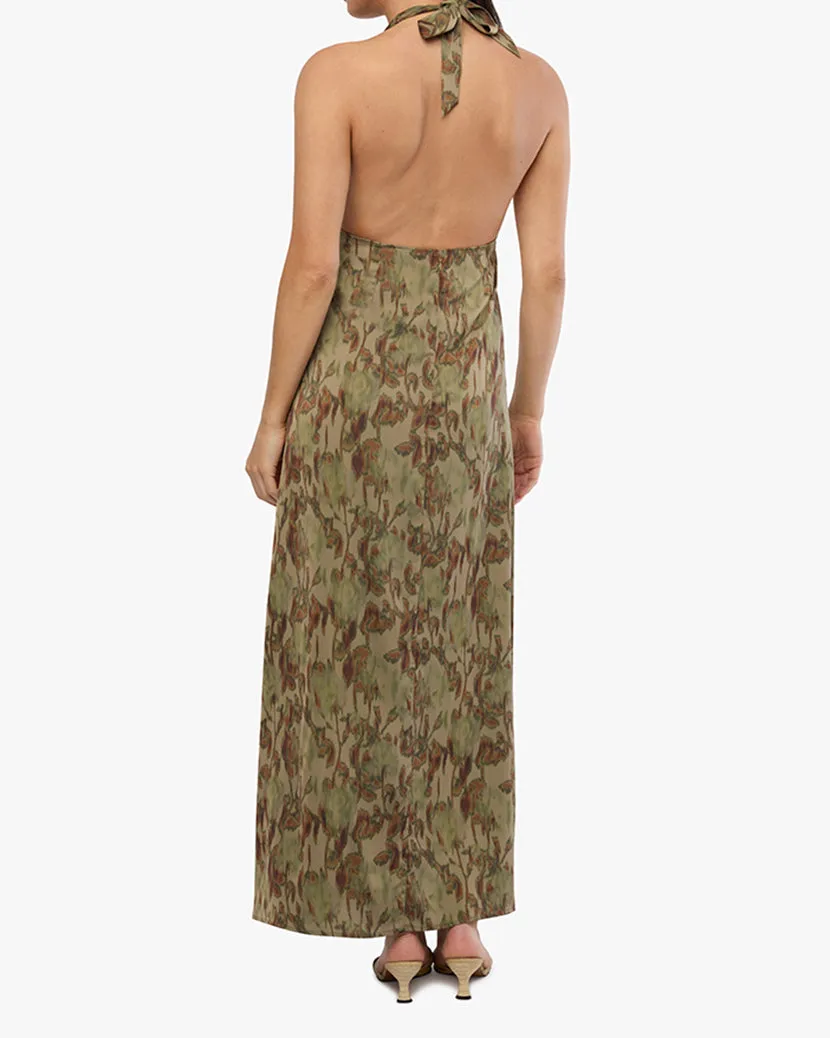 Halter Deep V Maxi Dress sold by WeWoreWhat product image thumbnail 5