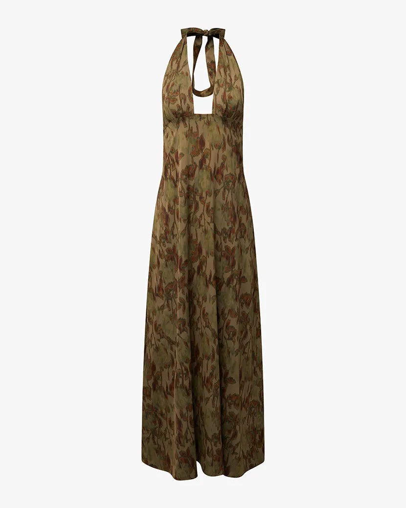 Halter Deep V Maxi Dress sold by WeWoreWhat product image thumbnail 2