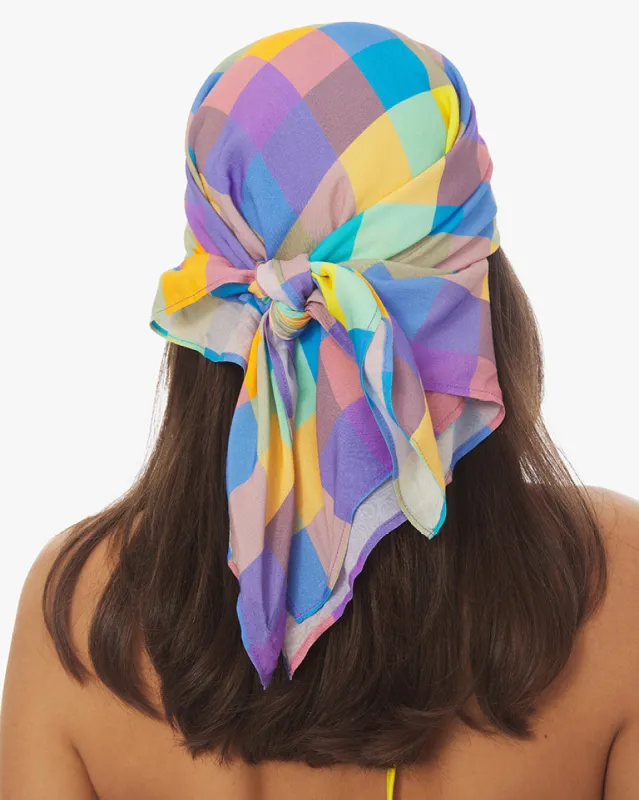 Oversized Gingham Bandana sold by WeWoreWhat