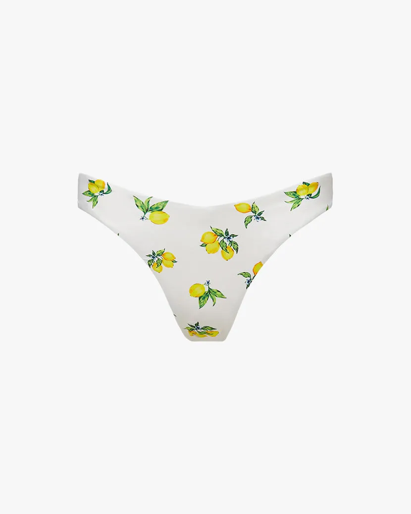Delilah Ditsy Lemons Bikini Bottom sold by WeWoreWhat product image thumbnail 2
