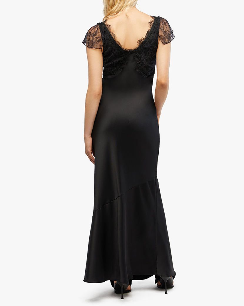 Lace Midi Slip Dress sold by WeWoreWhat product image thumbnail 5