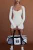 V-neck Romper sold by WeWoreWhat