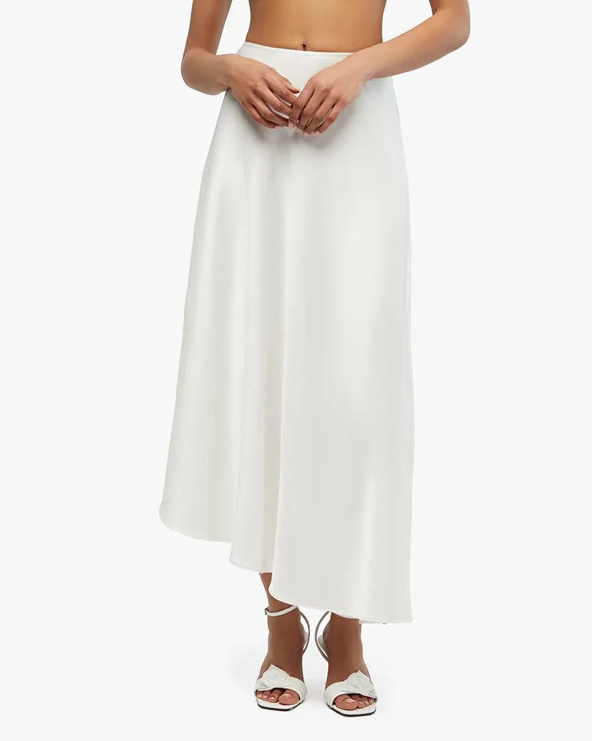 Asymmetrical Midi Skirt sold by WeWoreWhat