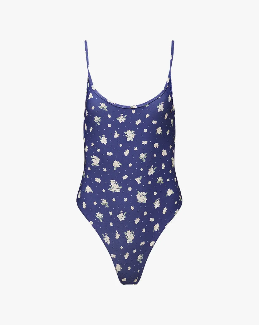 Scoop Polka Dot Floral Cami One Piece sold by WeWoreWhat product image thumbnail 2