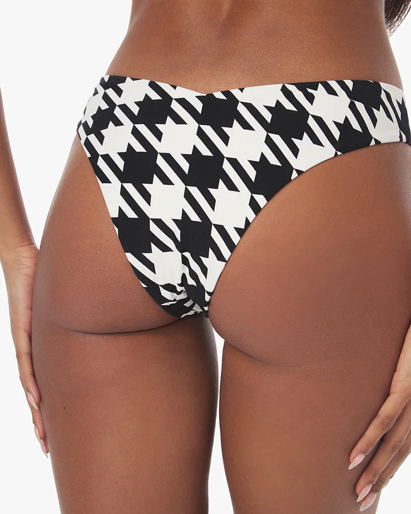 Delilah Oversized Houndstooth Bikini Bottom sold by WeWoreWhat product image thumbnail 4