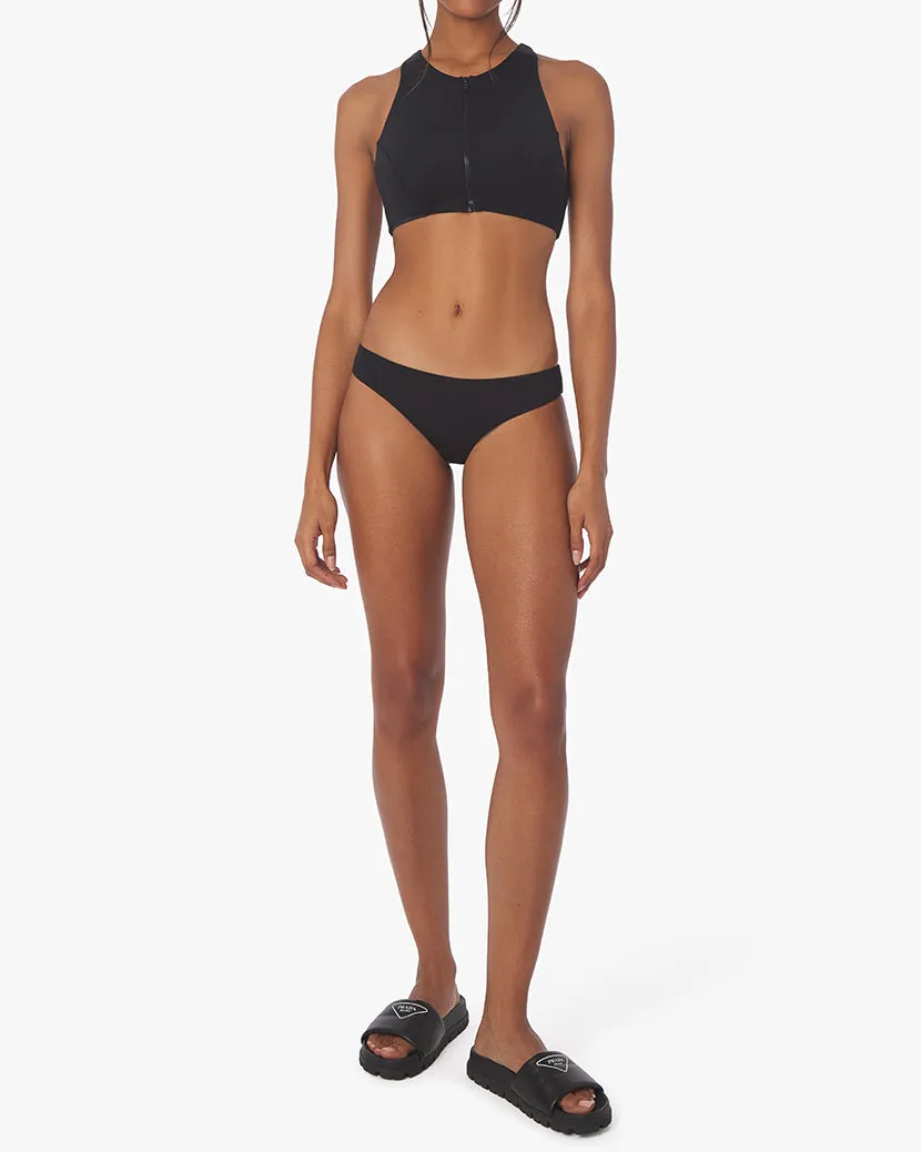 Zip Front Racerback Bikini Top sold by WeWoreWhat product image thumbnail 4