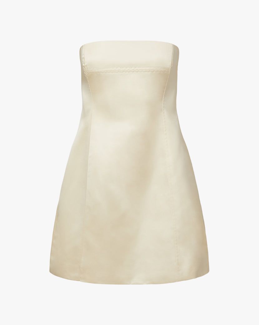 Strapless Peplum Mini Dress sold by WeWoreWhat product image thumbnail 2