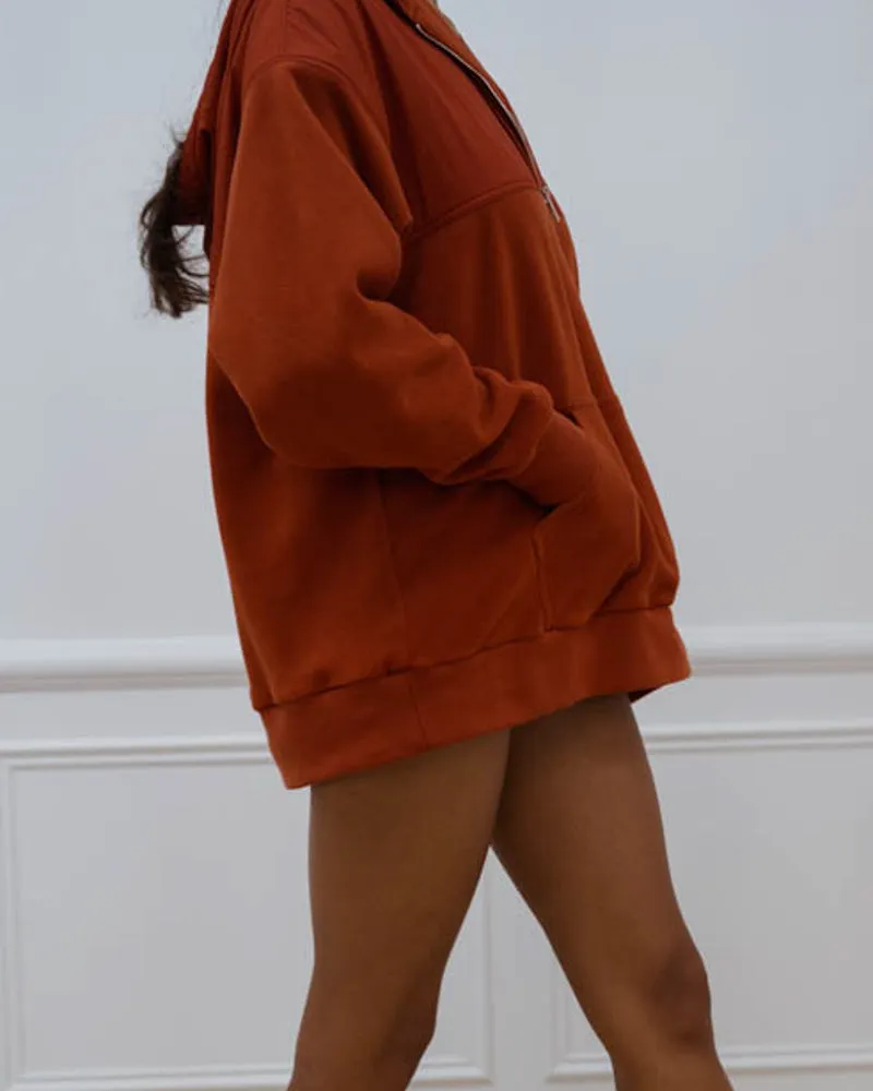 Polar Fleece Nylon Hoodie Half Zip sold by WeWoreWhat product image thumbnail 3